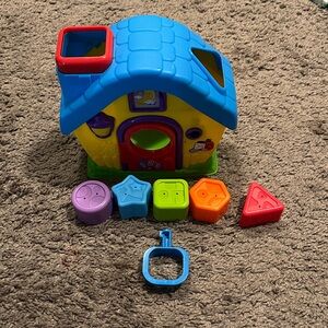 Colorful Shape Sorting Toy House